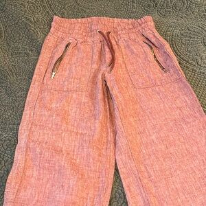 Athleta linen Cabo pants